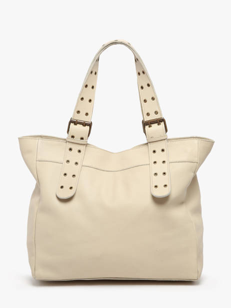 Handtassen Cargo Leder Basilic pepper Beige cargo BCAR07 ander zicht 4